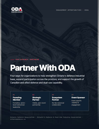 Partner With ODA brochure cover